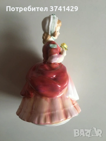 Royal Doulton - Valerie - Миниатюра, костен порцелан, снимка 3 - Антикварни и старинни предмети - 54369759