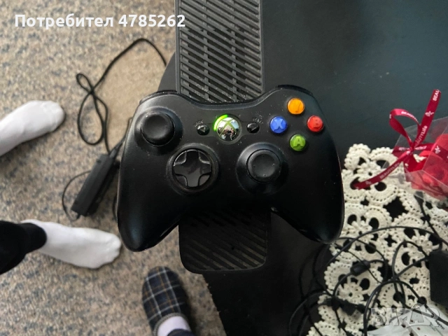 Конзола Xbox 360 500gb с 17 игри джойстик и батели, снимка 7 - Xbox конзоли - 54063208