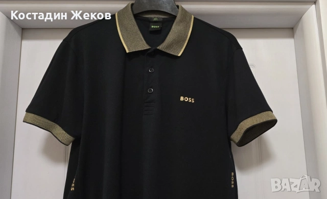 28€. Нова. Мъжка оригинална  поло тениска Hugo Boss о, снимка 4 - Тениски - 54685625