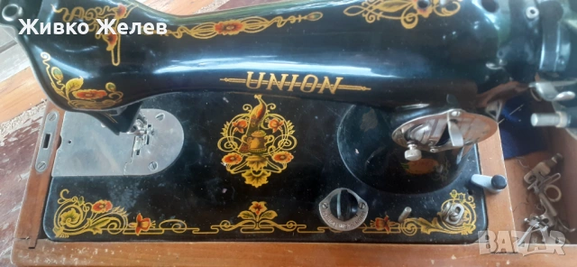 Стара шевна машина union , снимка 6 - Антикварни и старинни предмети - 54483014