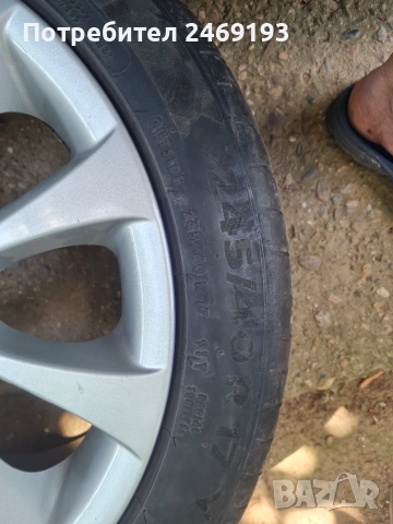 Гуми с джанти style 188 BMW,17"спорт пакет , снимка 9 - Гуми и джанти - 53853354