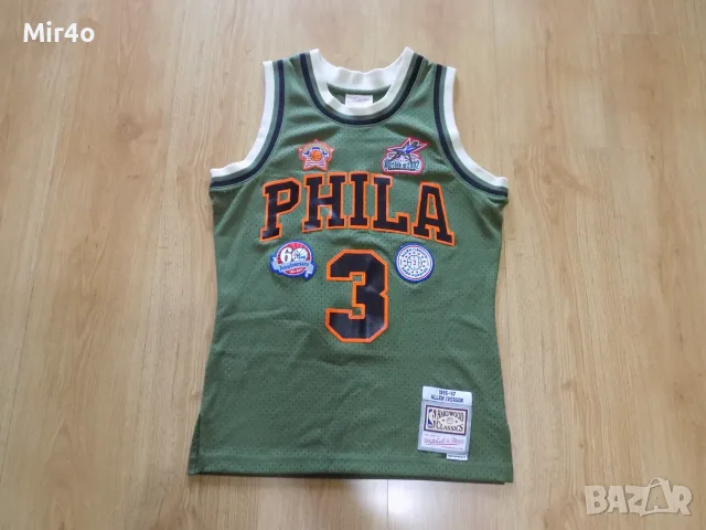баскетболен потник dallas mavericks barnes/philadelphia 76ers allen iverson nba мъжки оригинал XL/S, снимка 11 - Спортни дрехи, екипи - 40271000