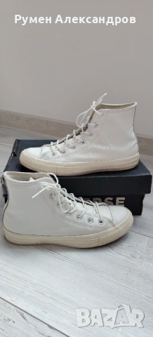 Оригинални бели дамски кецове CONVERSE VINTAGE CTAS-HI EUR38