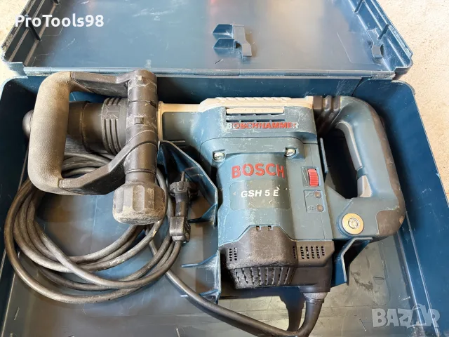 Bosch GSH 5 E къртач, снимка 2 - Перфоратори - 55427542