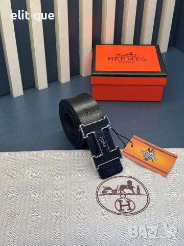 колани от естествена кожа в кутия hermes , снимка 2 - Колани - 55236876