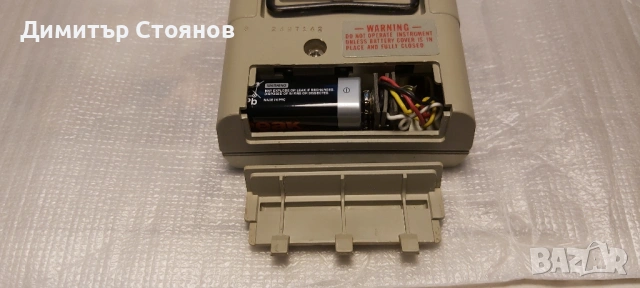 Мултимер Fluke 8020A, снимка 10 - Друга електроника - 54271815