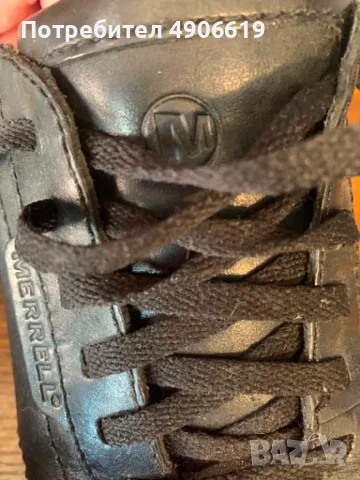 Кожени обувки/маратонки Merrell Relay Pass Black – № 43.5 / Като нови, снимка 7 - Спортно елегантни обувки - 55604712