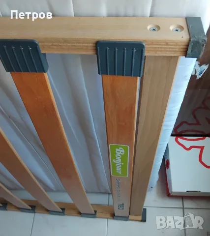 Ламелна подматрачна рамка TED 80x193 см, снимка 3 - Спални и легла - 55624064