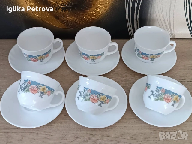 Аркопал Франция, снимка 7 - Антикварни и старинни предмети - 54982359
