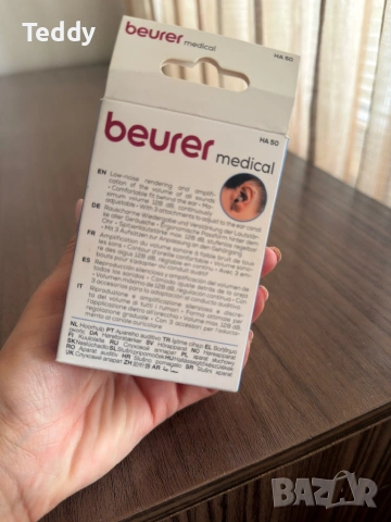 Продавам слухов апарат на Beaurer, снимка 2 - Друга електроника - 54747530