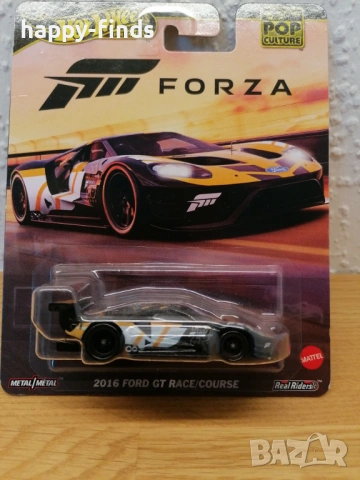 Hot Wheels 2016 Ford GT Race/Course Forza