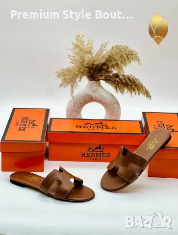 чехли hermes tory Burch , снимка 4 - Чехли - 54159459