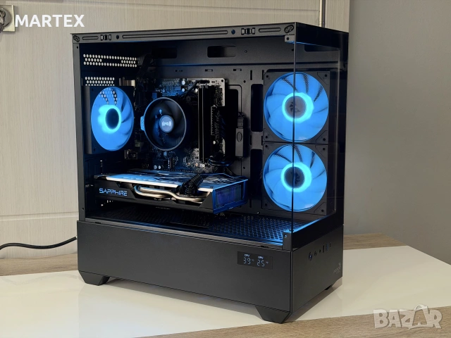 Геймърски компютър Ryzen 5 2400G,RX570, 8GB RAM