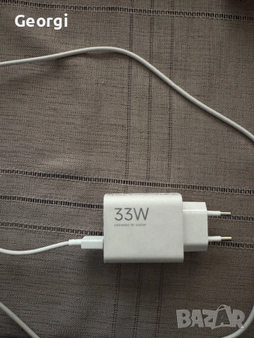 Зарядно XIAOMI-Samsung 33w с кабел type C