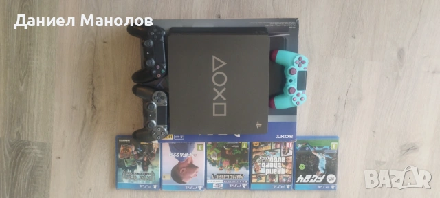 Плейстейшън 4 Едишън 1 ТВ+ подарък 5 игри , снимка 3 - PlayStation конзоли - 54948327