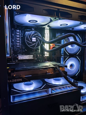 Геймърски Ryzen 9 7900X, RX 6600 8GB, RAM 32GB DDR5, SSD 512GB NVME, снимка 3 - Геймърски - 54280176
