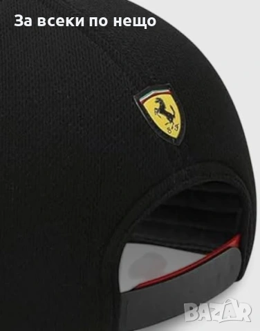 PUMA x Scuderia Ferrari Race Statement Cap Black/Multi Шапка С Козирка Код P2517, снимка 4 - Шапки - 54446733