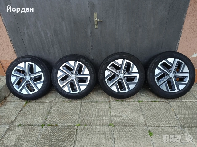 ОРИГИНАЛНИ джанти с гуми 17 ' цола 215 55 5x114,3 HYUNDAI KONA / Хюндай Кона + датчици, снимка 5 - Гуми и джанти - 54783242