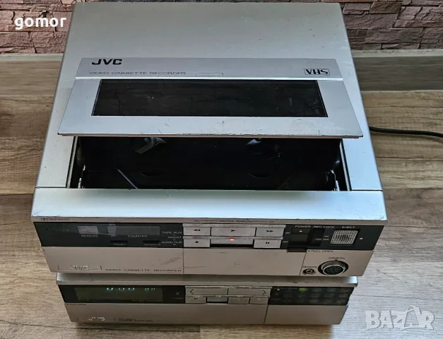 Рядък ретро VHS видеорекордер JVC HR-2650EG с тунер TU-26EG – Made in Japan, снимка 2 - Друга електроника - 55559881