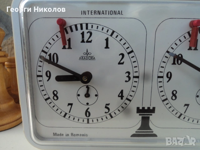 фигурки и часовник за шах, снимка 8 - Шах и табла - 54392783