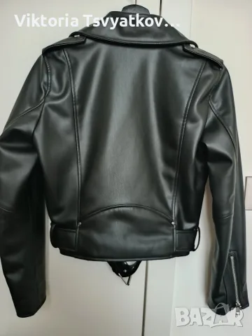 Нови палта Zara и кожено яке - перфектно състояние, снимка 11 - Палта, манта - 55619259