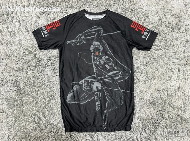 Tatami Ninja 2099 – Рашгард с къс ръкав, Размер L, снимка 2 - Спортни дрехи, екипи - 54258548