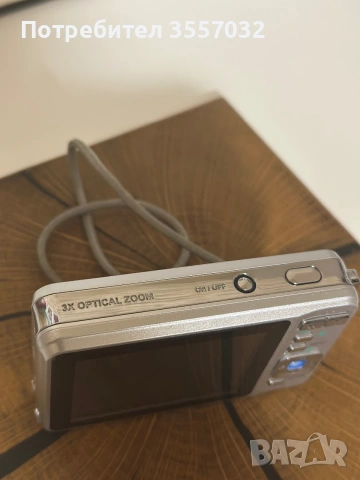 Работещ ретро фотоапарат Praktica DCZ 10.3 (10 MP) + 2 GB SD карта – Digicam / Y2K, снимка 3 - Фотоапарати - 55166309