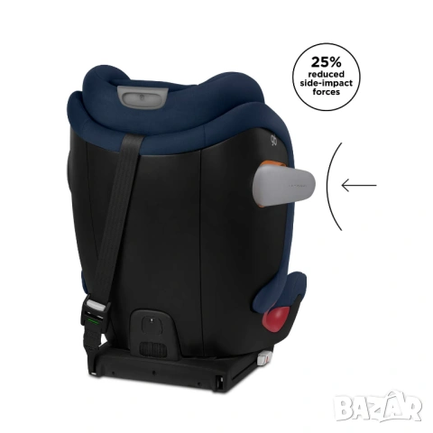 Детско столче за кола Cybex GB Gold Everna-Fix / Cybex Group 1/2/3 ISOFIX 9–36 кг Night Blue [НОВО], снимка 9 - Столчета за кола и колело - 54948946