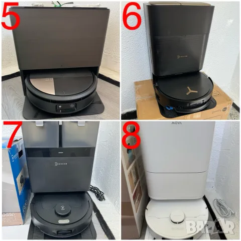 Робот Прахосмукачка за Сухо и Мокро Почистване Ecovacs X11, X9, Dreame L40, Mova Z60,E40/30, Grundig, снимка 2 - Прахосмукачки - 55639842