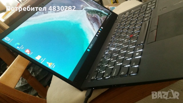 Лаптоп Lenovo X1 Carbon 6th i5-8350U 8GB 2560x1440, снимка 4 - Лаптопи за работа - 54720572