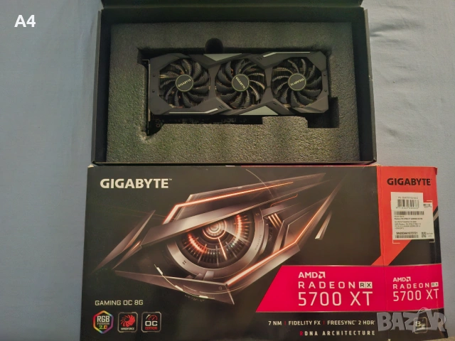 Видеокарта AMD Radeon RX 5700 XT, снимка 2 - Видеокарти - 54391599