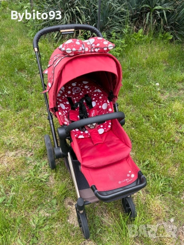 Cybex Priam 4 Jeremy Scott Petticoat Red, снимка 6 - Детски колички - 54456486