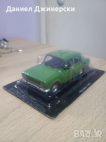 модел на Москвич 2140 - 1/43, снимка 2 - Колекции - 54879057