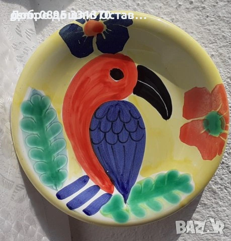 Чинии: круиз кораб чиния за стена  маркировка, пано, керамика глухар, снимка 7 - Други - 31781099