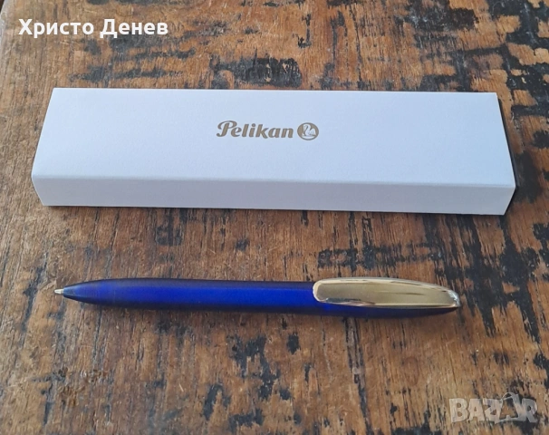 химикалка Pelikan Пеликан Германия с метален клип рядък модел , снимка 17 - Ученически пособия, канцеларски материали - 53898983