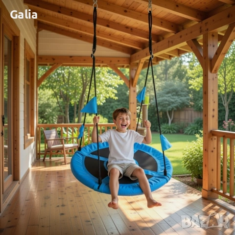 Люлка "Щъркелово гнездо", снимка 3 - Градински мебели, декорация  - 54288566