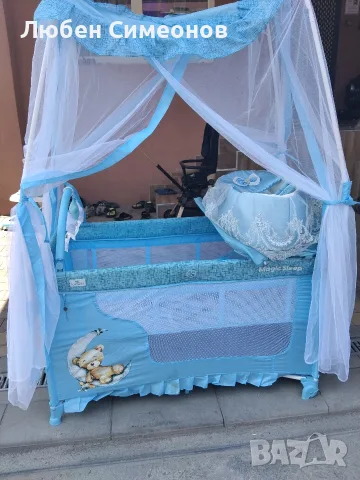 Продавам Бебешка кошара и количка , снимка 3 - Други - 55662305