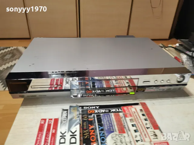 PANASONIC DMR-HS2EG HDD/DVD ВНОС SWISS 0208261922L4, снимка 8 - Плейъри, домашно кино, прожектори - 55512487
