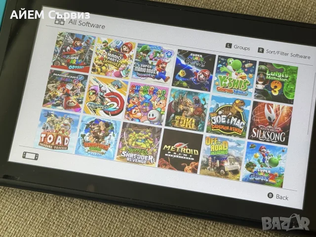 Nintendo Switch с поставен чип, снимка 5 - Nintendo конзоли - 55466099