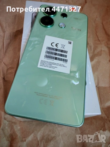 Xiaomi Redmi Note 13 4G 8GB/256GB като нов, зелен, снимка 5 - Xiaomi - 54368525