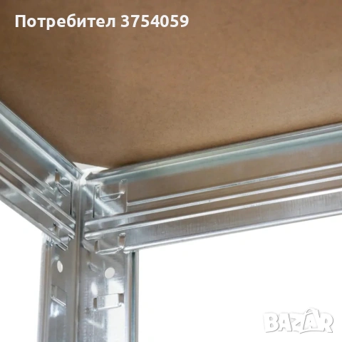 Професионален метален стелаж HÖGLER 222x110x50 см – 6 Рафта, до 1050 кг, регулируема височина, снимка 12 - Други стоки за дома - 55148442