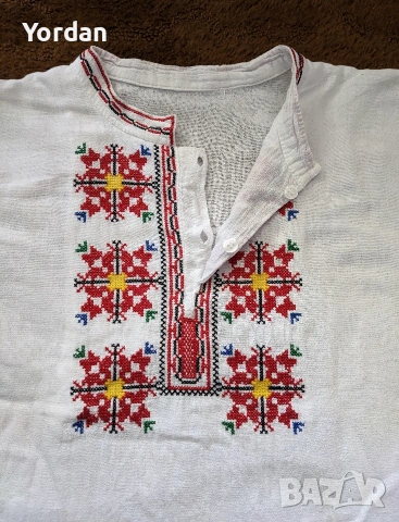 Мъжка риза с шевици, снимка 3 - Ризи - 54104830