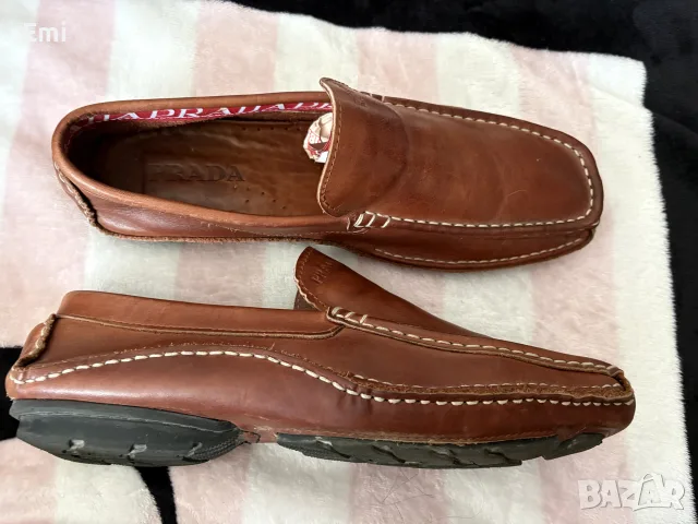 мокасини Prada original, снимка 3 - Мокасини - 55650702
