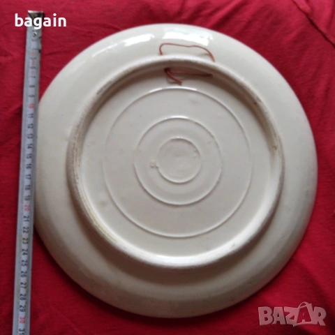 Османска чиния, снимка 2 - Чинии - 54071989