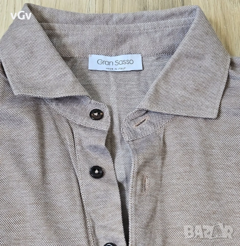 Мъжка поло тениска Gran Sasso - XL, снимка 4 - Тениски - 55014583