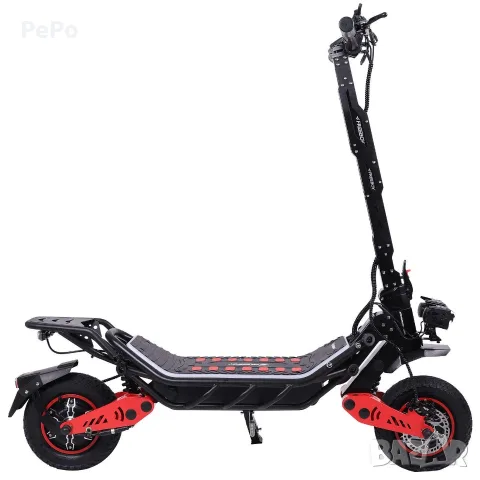 ЧИСТО НОВА Флагман Електрическа Тротинетка Freeboy H10 - 8000W Dual Motor (72V 40Ah), снимка 2 - Скейтборд, ховърборд, уейвборд - 55381057