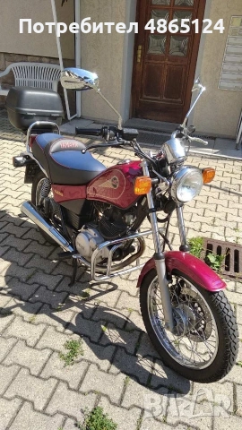 Yamaha SR 125, снимка 3 - Мотоциклети и мототехника - 55011530