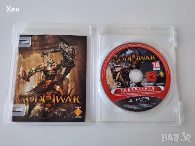 God of War III PS3 Playstation 3, снимка 3 - Игри за PlayStation - 55177763