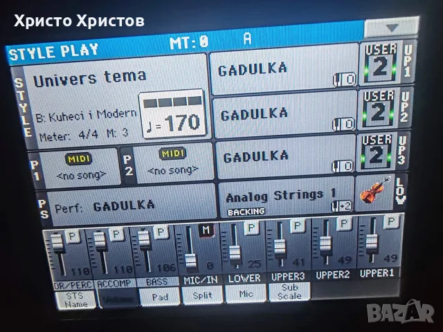 korg pa 3x перфектен зареден, снимка 5 - Синтезатори - 55317630