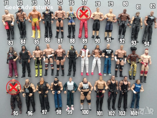 Кечисти Екшън Фигурки WWE Pro-Wrestling Кеч Играчки John Cena Randy Orton Brock Lesnar 3/3, снимка 3 - Фигурки - 46367335